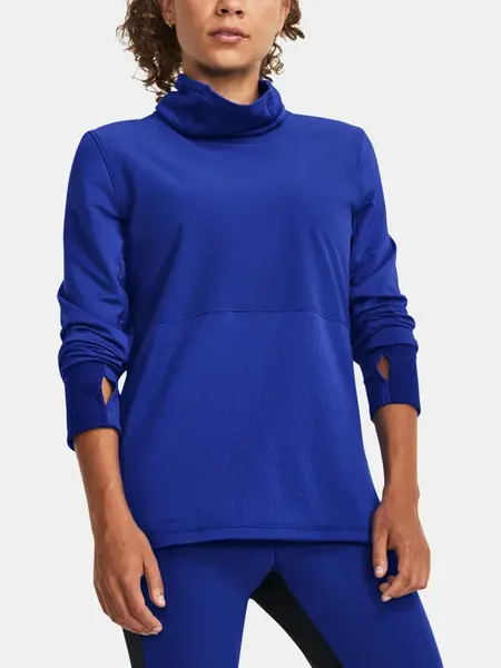 Under Armour Mikina Launch Elite Funnel-BLU - Dámské