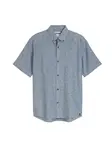 TOM TAILOR DENIM Košeľa  modrá melírovaná