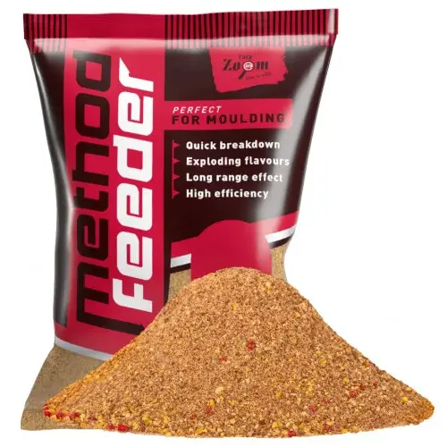Carp zoom krmítková zmes method feeder groundbait 1 kg - čokoláda tygrí orech