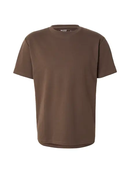 HOLLISTER Tričko 'Jun 4'  hnedá