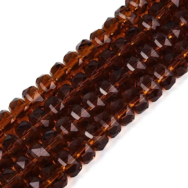 Transparent Glass Beads Strands