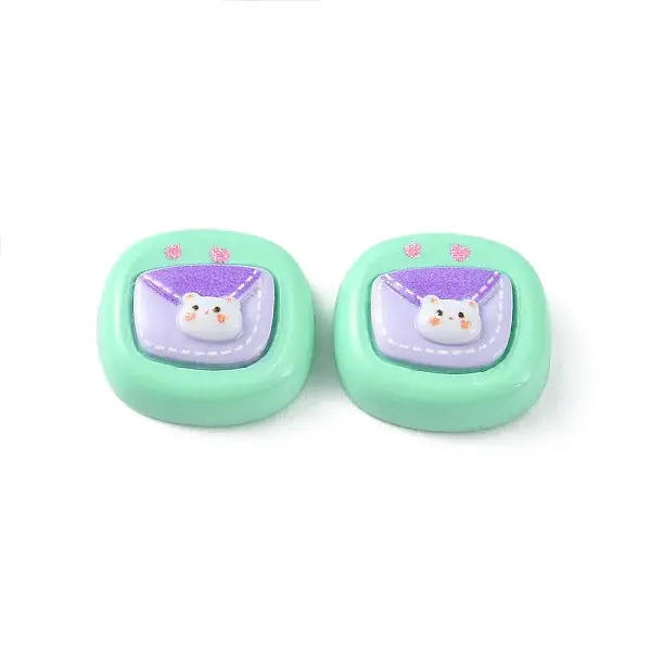 Opaque Cute Cartoon Resin Cabochons