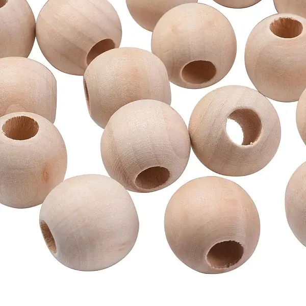 Unfinished Wood Beads