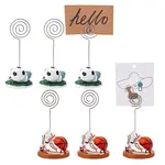 6Pcs 2 Style Resin Memo Clip