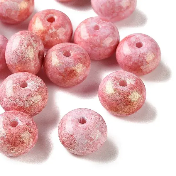 Baking Paint Opaque Glass Beads
