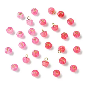 30Pcs Resin UV Reactive Charms