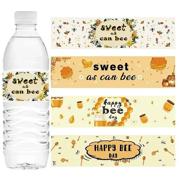 1 Bag Self-Adhesive Plastic Labels Stickers