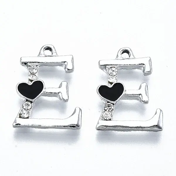 UV Plated Alloy Enamel Pendants