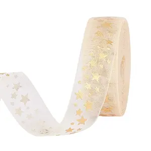 10 Yards Hot Stamping Polyester Ribbons