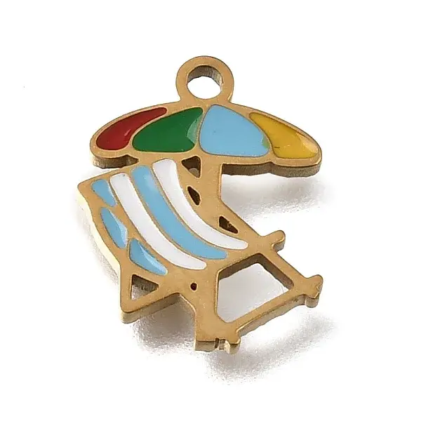304 Stainless Steel Enamel Pendants
