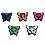Spray Painted Alloy Enamel Pendants