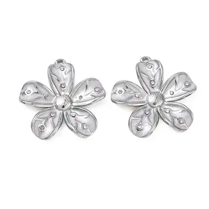 304 Stainless Steel Enamel Pendants