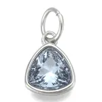 304 Stainless Steel Cubic Zirconia Pendant