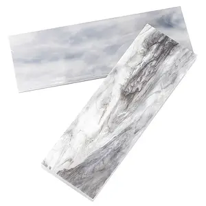 2Pcs Marble Pattern Acrylic Boards