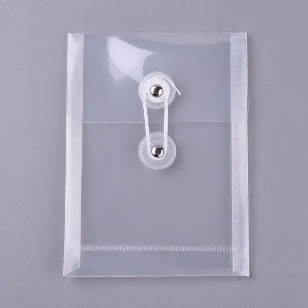 A6 Transparent Plastic File Bag
