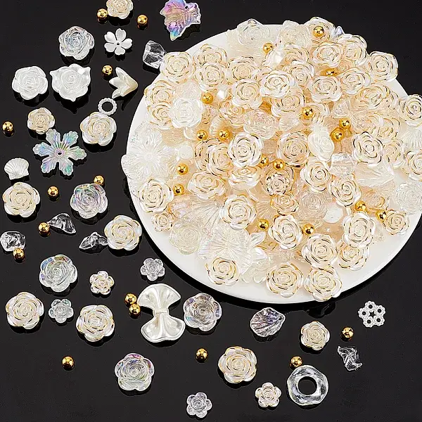 Transparent Acrylic Beads