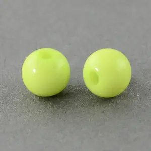 Solid Chunky Acrylic Ball Beads