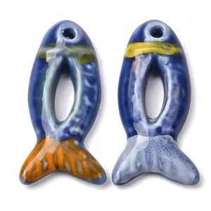 Handmade Porcelain Big Pendants