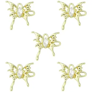 Rack Plating Alloy Connector Charms