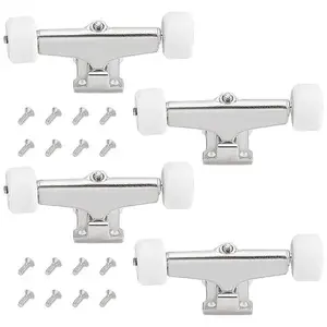 Plastic & Aluminum Alloy Skateboard Bracket Bearing Wheel
