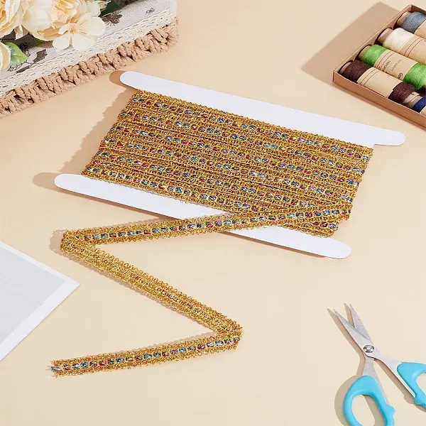 7.5 Yards Sparkle Polyester Ribbons