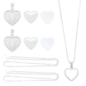 Alloy Rhinestone Pendant Necklaces