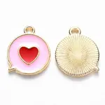 Alloy Enamel Pendants