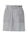 VERO MODA Nohavice 'VMBUMPY'  námornícka modrá / biela