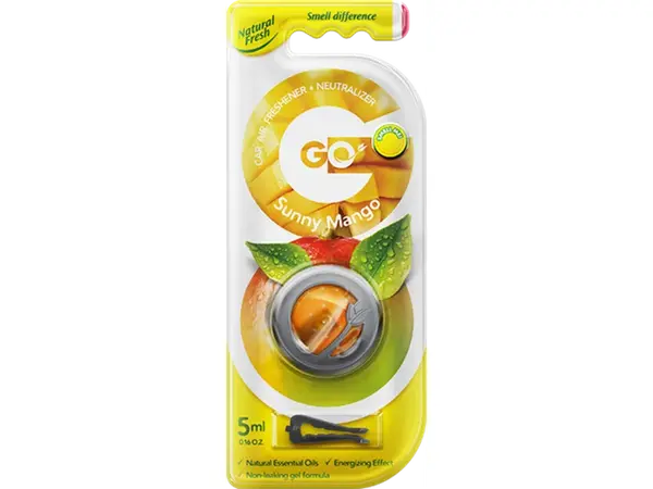 Natural Fresh Vůně do auta Go Gel Sunny Mango 5 ml