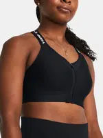 Under Armour Podprsenka UA Infinity High Zip 2.0 Bra-BLK - Dámské