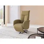 Sit & More RELAXAČNÍ KŘESLO, textil, olivově zelená