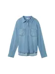 TOM TAILOR Blúzka  modrá denim