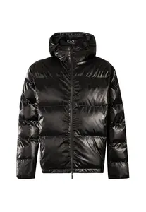 EA7 Emporio Armani Zimná bunda  čierna