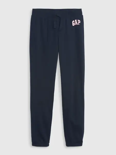 GAP Dětské tepláky jogger logo - Holky