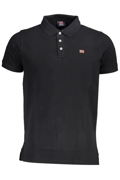 Pánské černé polo triko