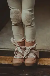 Donsje  Dětské kožené sněhule  Ganza Boots