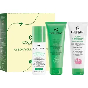 Collistar Deep Moisturizing Fluid Travel Kit cestovní sada pro dehydratovanou suchou pleť