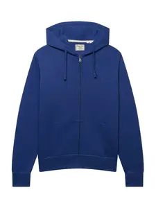 Superdry & Co Tepláková bunda 'Essential'  tmavomodrá