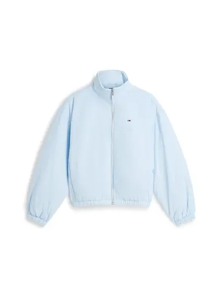 Tommy Jeans Prechodná bunda  svetlomodrá