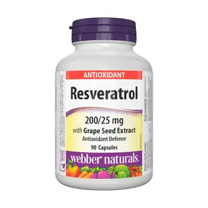 WEBBER NATURALS Resveratrol 200 mg