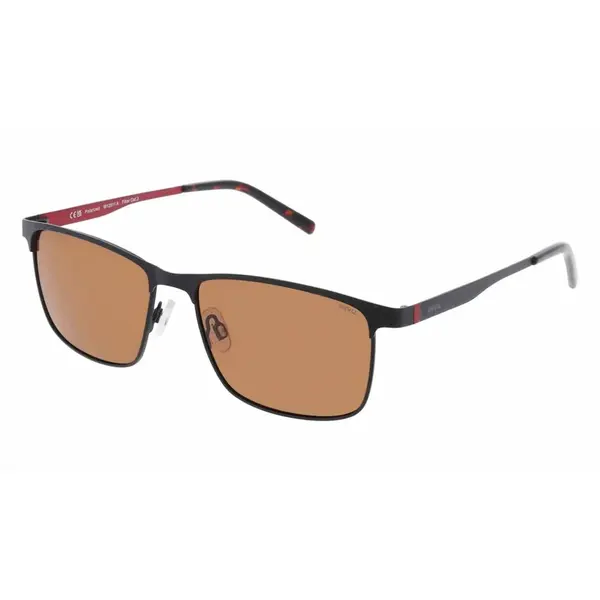 INVU IB12511A slnečné okuliare matt black-red