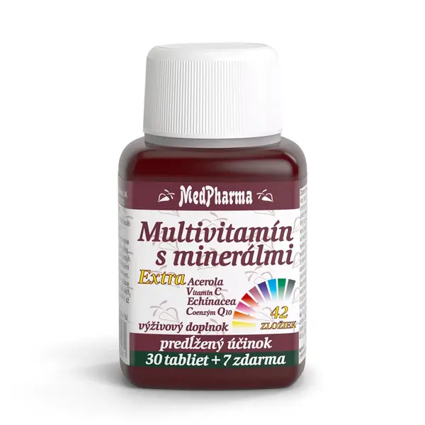 MedPharma MULTIVITAMIN S MINERÁL. EXTRA 42 ZLOŽIEK