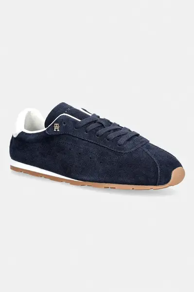 Tommy Hilfiger  TH BELLA LOW RUNNER SUEDE sneakers boty dámské semišové