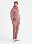 Ombre BASIC men's tracksuit set kangaroo sweatshirt + joggers