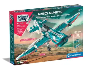 Clementoni SCIENCE - Nová letadla a vrtulníky (PL+HU+CZ+SK)