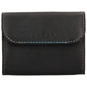 Pánská kožená peněženka Lagen Robin - černá