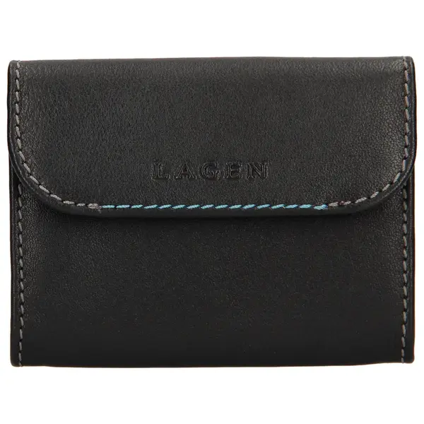 Pánská kožená peněženka Lagen Robin - černá