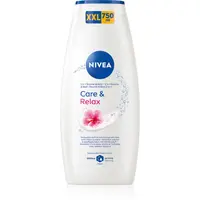 NIVEA Care & Relax Sprchový gel a pěna do koupele 750 ml