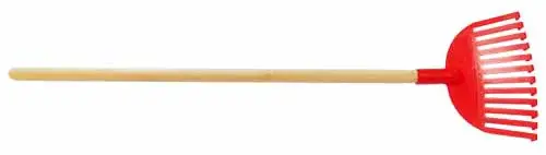 MAGG Dětské švédské hrábě s dřevěnou násadou