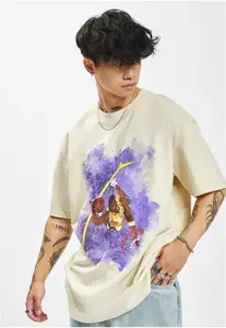 Basketball Clouds 2.0 Oversize Tee Sand